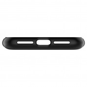 Spigen Slim Armor Case - хибриден кейс с поставка и най-висока степен на защита за iPhone XS Max (черен) 8