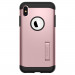 Spigen Slim Armor Case - хибриден кейс с поставка и най-висока степен на защита за iPhone XS Max (розов) 3