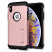 Spigen Slim Armor Case - хибриден кейс с поставка и най-висока степен на защита за iPhone XS Max (розов) 1