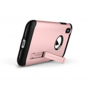 Spigen Slim Armor Case - хибриден кейс с поставка и най-висока степен на защита за iPhone XS Max (розов) 4