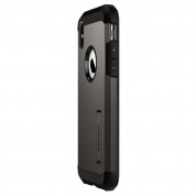 Spigen Tough Armor Case - хибриден кейс с най-висока степен на защита за iPhone XS Max (сив) 3