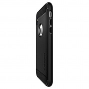 Spigen Rugged Armor Case - термополиуретанов кейс с най-висока степен на защита за iPhone XS Max (черен-мат) 4