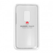 Huawei TPU Case - оригинален термополиуретанов кейс за Huawei Mate 20 (прозрачен) 1