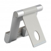 4smarts Aluminum Stand - преносима алуминиева поставка за смартфони и таблети (сребрист) 3