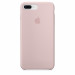 Apple Silicone Case - оригинален силиконов кейс за iPhone 8 Plus, iPhone 7 Plus (розов пясък) 5