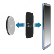 4smarts UltiMAG Allround Magnetic Holder - магнитна поставка за гладки повърхности за смартфони (сив) 3