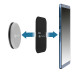 4smarts UltiMAG Allround Magnetic Holder - магнитна поставка за гладки повърхности за смартфони (сив) 4