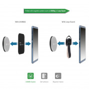 4smarts UltiMAG Allround Magnetic Holder - магнитна поставка за гладки повърхности за смартфони (сив) 7