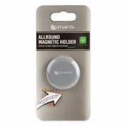 4smarts UltiMAG Allround Magnetic Holder - магнитна поставка за гладки повърхности за смартфони (сив) 8