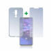 4smarts 360° Protection Set - тънък силиконов кейс и стъклено защитно покритие за дисплея на Huawei Mate 20 Lite (прозрачен) 1
