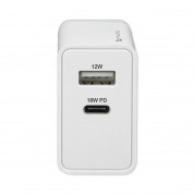 4smarts Wall Charger VoltPlug PD 30W - захранване за ел. мрежа с USB-A изход и USB-C изход (30W) (бял) 2