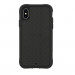 CaseMate Carbon Fibre Case - удароустойчив хибриден кейс за iPhone XS Max (черен) 1