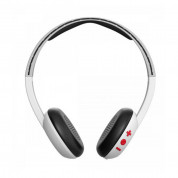 Skullcandy Uproar Wireless Headphones - дизайнерски безжични слушалки с микрофон за смартфони (сив-бял) 1