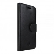 Redneck Prima Folio - кожен калъф, тип портфейл и поставка за Samsung Galaxy S9 (черен) 3