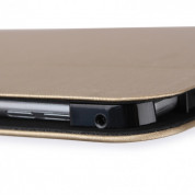 Tucano Filo Hard Folio Case - текстилен калъф с Auto On/Off и поставка за iPad Pro 9.7 (златист) 7