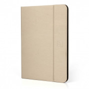 Tucano Filo Hard Folio Case - текстилен калъф с Auto On/Off и поставка за iPad Pro 9.7 (златист) 1