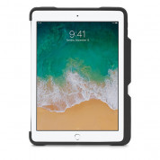 STM Dux Ultra Protective Case - удароустойчив хибриден кейс iPad Pro 9.7 (съвместим с Apple Smart cover) (черен-прозрачен)  2