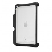STM Dux Ultra Protective Case - удароустойчив хибриден кейс iPad Pro 9.7 (съвместим с Apple Smart cover) (черен-прозрачен) 