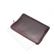 Knomo Barbican Leather Sleeve 12 inch (brown) 2