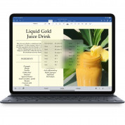 Apple Smart Keyboard Folio BG - оригинален полиуретанов калъф, клавиатура и поставка за iPad Pro 11 (черен) 6