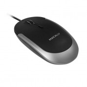 Macally DYNAMOUSE USB Optical Mouse - USB оптична мишка за PC и Mac (черен-сив) 2