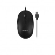 Macally DYNAMOUSE USB Optical Mouse - USB оптична мишка за PC и Mac (черен)