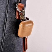 Prodigee Leather case Jack - кожен кейс (естествена кожа) за Apple Airpods (кафяв) 2