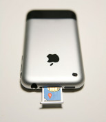 OEM iPhone Sim Tray - резервна поставка за сим картата на iPhone (първо поколение) 2