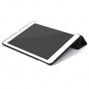Prodigee Fleep Case - кожен калъф, тип папка и поставка за iPad 6 (2018), iPad 5 (2017) (черен) 5