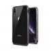 Verus Crystal Bumper Case - хибриден удароустойчив кейс за iPhone XR (черен-прозрачен) 2