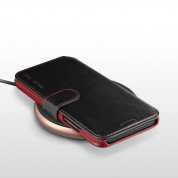Verus Dandy Layered Case - кожен калъф, тип портфейл за iPhone XS Max (черен) 1