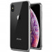 Verus Crystal Bumper Case - хибриден удароустойчив кейс за iPhone XS Max (сребрист-прозрачен) 2