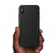 Verus High Pro Shield Case - висок клас хибриден удароустойчив кейс за iPhone XS Max (черен) 2