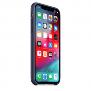 Apple Silicone Case for iPhone XS (midnight blue) 4