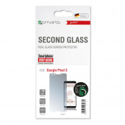 4smarts Second Glass Limited Cover - калено стъклено защитно покритие за дисплея на Google Pixel 3 (прозрачен) 2
