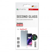 4smarts Second Glass - калено стъклено защитно покритие за дисплея на OnePlus 6T (прозрачен) 2