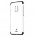 Baseus Glitter Case - поликарбонатов кейс за Samsung Galaxy S9 (прозрачен-черен) 1