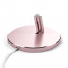 Satechi Aluminum Lightning Charging Stand - алуминиева повдигаща поставка за iPhone с Lightning порт (розово злато) 3