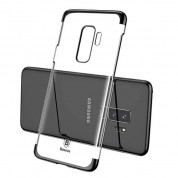 Baseus Glitter Case - поликарбонатов кейс за Samsung Galaxy S9 Plus (прозрачен-черен) 1