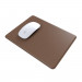 Satechi Eco-Leather Mouse Pad - дизайнерски кожен пад за мишка (кафяв) 2