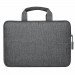 Satechi Fabric Carrying Case 13 - елегантна чанта за MacBook Pro 13, Air 13 и лаптопи до 13.3 инча (тъмносив) 4