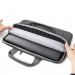 Satechi Fabric Carrying Case 13 - елегантна чанта за MacBook Pro 13, Air 13 и лаптопи до 13.3 инча (тъмносив) 5