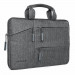 Satechi Fabric Carrying Case 13 - елегантна чанта за MacBook Pro 13, Air 13 и лаптопи до 13.3 инча (тъмносив) 1