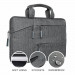 Satechi Fabric Carrying Case 13 - елегантна чанта за MacBook Pro 13, Air 13 и лаптопи до 13.3 инча (тъмносив) 3