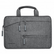 Satechi Fabric Carrying Case 15 - елегантна чанта за MacBook Pro 15 и лаптопи до 15 инча (тъмносив) 1