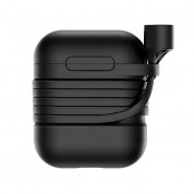 Baseus Airpods Silicone Case - силиконов калъф за Apple Airpods (черен) 1