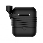 Baseus Airpods Silicone Case - силиконов калъф за Apple Airpods (черен) 2