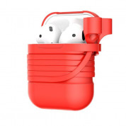 Baseus Airpods Silicone Case (red) 2