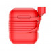Baseus Airpods Silicone Case - силиконов калъф за Apple Airpods (червен) 1