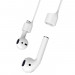 Baseus AirPods Strap - тънко силиконово въженце за безжични слушалки Apple AirPods (бял) 1